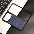 For Xiaomi Mix Fold 4 Crocodile Texture Back Cover Phone Case(Blue) - 2