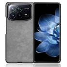 For Xiaomi Mix Fold 4 Litchi Texture Back Cover Phone Case(Grey) - 3