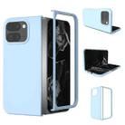 For Google Pixel 9 Pro Fold Skin Feel PC Phone Case(Light Blue) - 1