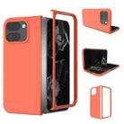 For Google Pixel 9 Pro Fold Skin Feel PC Phone Case(Orange) - 1