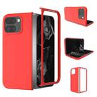 For Google Pixel 9 Pro Fold Skin Feel PC Phone Case(Red) - 1