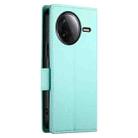 For Redmi K80 / K80 Pro Side Buckle Magnetic Frosted Leather Phone Case(Mint Green) - 3