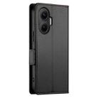 For Redmi  Turbo 4 Pro / Xiaomi Poco F7 Side Buckle Magnetic Frosted Leather Phone Case(Black) - 3