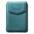 Denior V12 MagSafe Magnetic Phone PU Card Sleeve(Blue) - 3