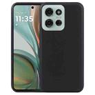 For Motorola Moto G75 5G 50pcs TPU Phone Case(Black) - 1