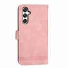 For Samsung Galaxy M35 Dierfeng Dream Line TPU + PU Leather Phone Case(Pink) - 3