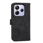 For Redmi Note 14 4G 163.25mm Global Dierfeng Dream Line TPU Hybrid PU Leather Phone Case(Black) - 3