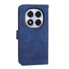 For Redmi Note 14 Pro 4G Dierfeng Dream Line TPU Hybrid PU Leather Phone Case(Blue) - 3