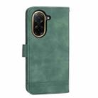 For Redmi A5 4G 171.7mm / Xiaomi Poco C71 Dierfeng Dream Line TPU Hybrid PU Leather Phone Case(Green) - 3