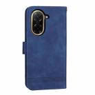 For Redmi A5 4G 171.7mm / Xiaomi Poco C71 Dierfeng Dream Line TPU Hybrid PU Leather Phone Case(Blue) - 3