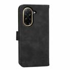 For Redmi A5 4G 171.7mm / Xiaomi Poco C71 Dierfeng Dream Line TPU Hybrid PU Leather Phone Case(Black) - 3