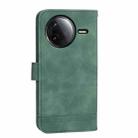 For Redmi K80 / K80 Pro Dierfeng Dream Line TPU Hybrid PU Leather Phone Case(Green) - 3