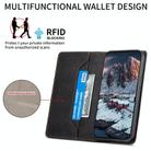 For OPPO Reno13 F 4G / 5G Business Solid Color Magnetic RFID Leather Phone Case(Black) - 3