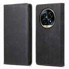 For Realme 13 Pro / 13 Pro+ Global Business Solid Color Magnetic RFID Leather Phone Case(Black) - 1
