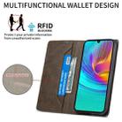 For Samsung Galaxy A16 5G Business Solid Color Magnetic RFID Leather Phone Case(Brown) - 3