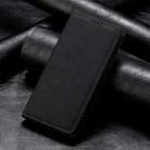 For Samsung Galaxy M35 Business Solid Color Magnetic RFID Leather Phone Case(Black) - 2