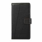 For Redmi K70 Ultra PU Genuine Leather Texture Embossed Line Phone Case(Black) - 2