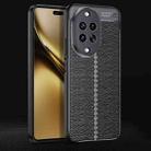For Huawei nova 14 Ultra Litchi Texture TPU Shockproof Phone Case(Black) - 1