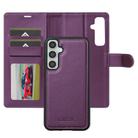 For Samsung Galaxy S23 FE 5G LC.IMEEKE L2 Series Detachable Magsafe PU Phone Case with Lanyard(Purple) - 2