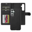 For Samsung Galaxy S24+ 5G LC.IMEEKE L2 Series Detachable Magsafe PU Phone Case with Lanyard(Black) - 2