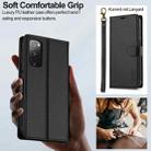 For Samsung Galaxy S20 FE 5G LC.IMEEKE L2 Series Detachable Magsafe PU Phone Case with Lanyard(Black) - 2