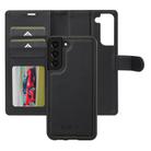 For Samsung Galaxy S25 5G LC.IMEEKE L2 Series Detachable Magsafe PU Phone Case with Lanyard(Black) - 2