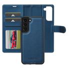 For Samsung Galaxy S25 5G LC.IMEEKE L2 Series Detachable Magsafe PU Phone Case with Lanyard(Blue) - 2