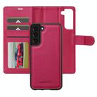 For Samsung Galaxy S25+ 5G LC.IMEEKE L2 Series Detachable Magsafe PU Phone Case with Lanyard(Red) - 2