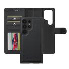 For Samsung Galaxy S25 Ultra 5G LC.IMEEKE L2 Series Detachable Magsafe PU Phone Case with Lanyard(Black) - 2