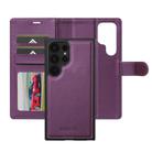 For Samsung Galaxy S25 Ultra 5G LC.IMEEKE L2 Series Detachable Magsafe PU Phone Case with Lanyard(Purple) - 2