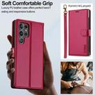 For Samsung Galaxy S25 Ultra 5G LC.IMEEKE L2 Series Detachable Magsafe PU Phone Case with Lanyard(Red) - 3