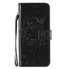 For Oppo Reno3 Pro 5G / Find X2 Neo Tree & Cat Embossed Pattern Horizontal Flip Leather Case with Holder & Card Slots & Wallet & Lanyard(Black) - 2
