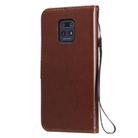 For Xiaomi Redmi 10X 5G / 10X Pro 5G Tree & Cat Embossed Pattern Horizontal Flip Leather Case with Holder & Card Slots & Wallet & Lanyard(Coffee) - 3