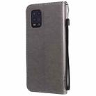For Xiaomi Mi 10 Lite / Mi 10 Lite 5G Tree & Cat Embossed Pattern Horizontal Flip Leather Case with Holder & Card Slots & Wallet & Lanyard(Grey) - 3