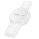 BOROFONE BQ31 Portable Wireless Charger for Apple / Samsung Watch(White) - 1