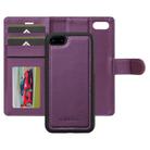 For iPhone 7 / 8 / SE 2020 2022 LC.IMEEKE L2 Series Detachable Magsafe PU Phone Case with Lanyard(Purple) - 2