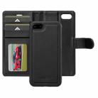 For iPhone 7 Plus / 8 Plus LC.IMEEKE L2 Series Detachable Magsafe PU Phone Case with Lanyard(Black) - 2