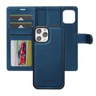 For iPhone 14 Pro Max LC.IMEEKE L2 Series Detachable Magsafe PU Phone Case with Lanyard(Blue) - 2