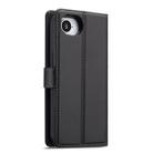 For iPhone 16e LC.IMEEKE L2 Series Detachable Magsafe PU Phone Case with Lanyard(Black) - 3