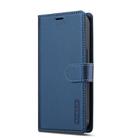 For iPhone 16e LC.IMEEKE L2 Series Detachable Magsafe PU Phone Case with Lanyard(Blue) - 2