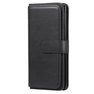 For Samsung Galaxy Note10+ Multifunctional Magnetic Copper Buckle Horizontal Flip Solid Color Leather Case with 10 Card Slots & Wallet & Holder & Photo Frame(Black) - 2