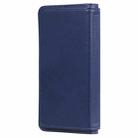 For Samsung Galaxy S10 Multifunctional Magnetic Copper Buckle Horizontal Flip Solid Color Leather Case with 10 Card Slots & Wallet & Holder & Photo Frame(Dark Blue) - 3