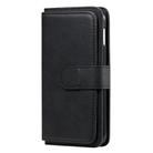 For Samsung Galaxy S10e Multifunctional Magnetic Copper Buckle Horizontal Flip Solid Color Leather Case with 10 Card Slots & Wallet & Holder & Photo Frame(Black) - 2