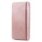 For Samsung Galaxy S10e Multifunctional Magnetic Copper Buckle Horizontal Flip Solid Color Leather Case with 10 Card Slots & Wallet & Holder & Photo Frame(Rose Gold) - 3