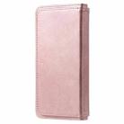 For Samsung Galaxy S20+ 5G Multifunctional Magnetic Copper Buckle Horizontal Flip Solid Color Leather Case with 10 Card Slots & Wallet & Holder & Photo Frame(Rose Gold) - 3