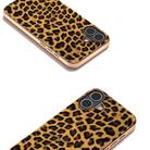 For iPhone 16 Plus Nano Plating Leopard Print Phone Case(Brown) - 3