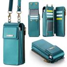 For Samsung Z Fold Series CaseMe Me50 Mini Lanyard Universal Bag(Green) - 1