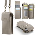 For Samsung Z Fold Series CaseMe Me50 Mini Lanyard Universal Bag(Khaki) - 1