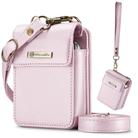 For Motorola Razr Series CaseMe Me50 Mini Lanyard Universal Bag(Pink) - 1