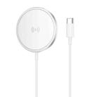 BOROFONE BQ32 Original Series Magsafe Magnetic Wireless Charging(White) - 1